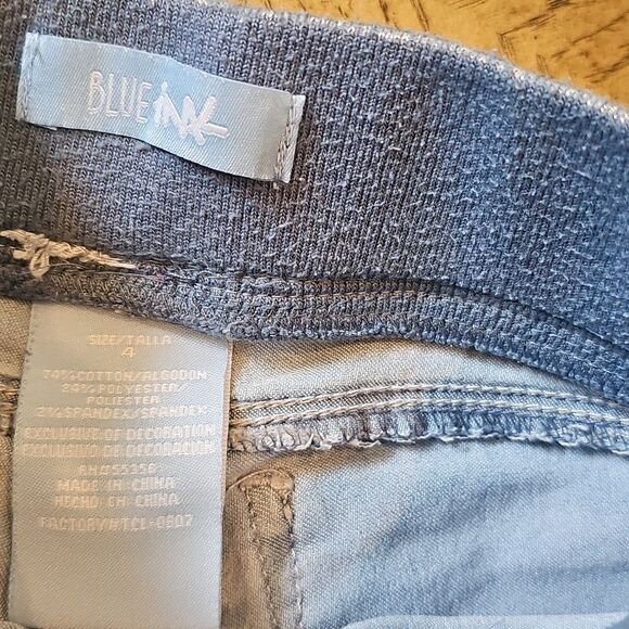 Stretchy denim butterfly jeans size 4 - Picture 8 of 12